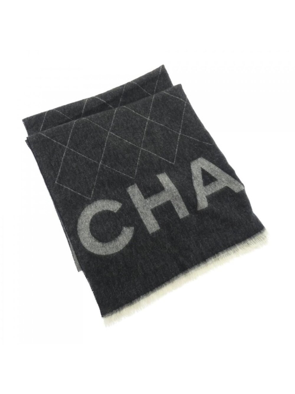 Chanel Scarf Black